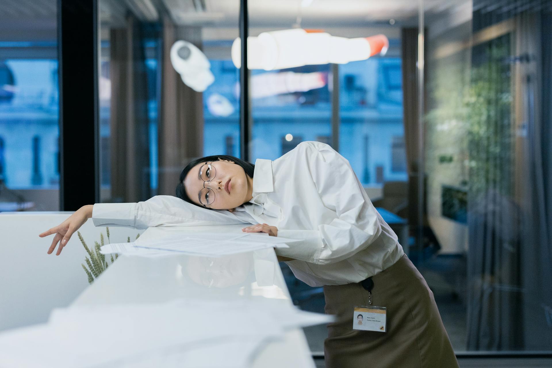 Irresponsible Lazy Individual In Workplace